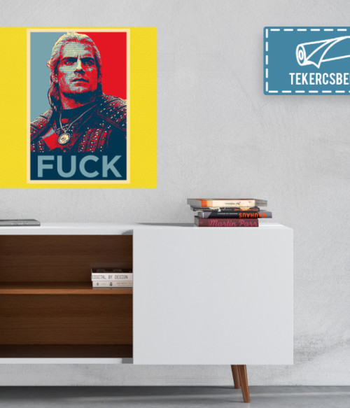 Geralt poster The Witcher Vászonkép - The Witcher