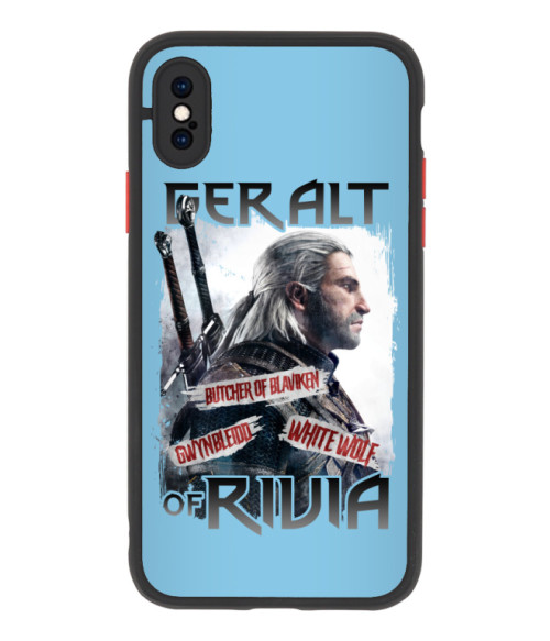 Geralt names poster Gaming Telefontok - The Witcher
