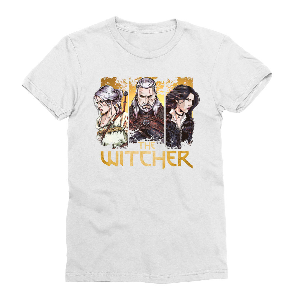 Witcher characters Férfi Testhezálló Póló