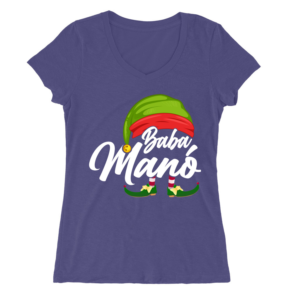 Baba maó Női V-nyakú Póló