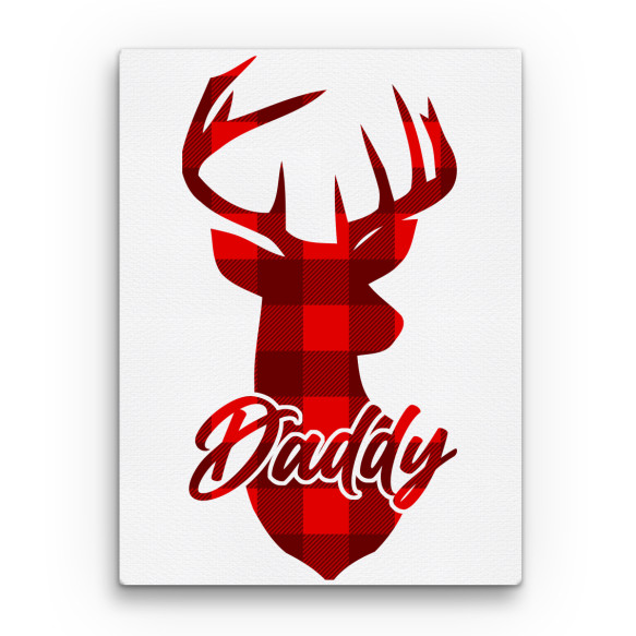 Daddy deer Karácsony Vászonkép - Ünnepekre