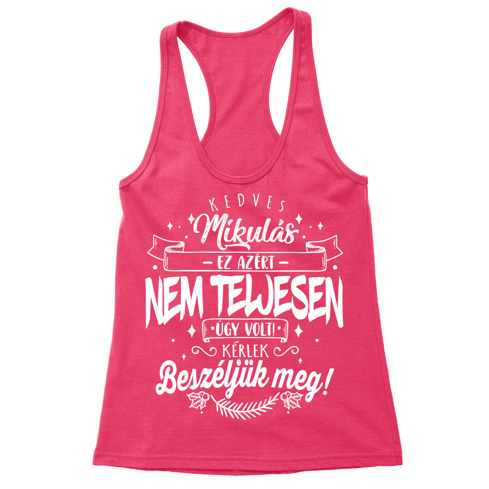 Kedves Mikulás! Női Trikó