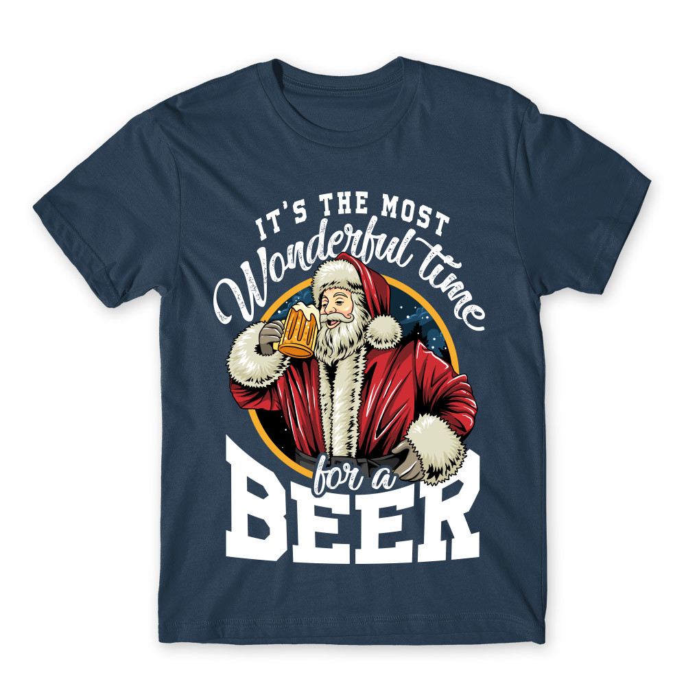 Santa Beer Férfi Póló