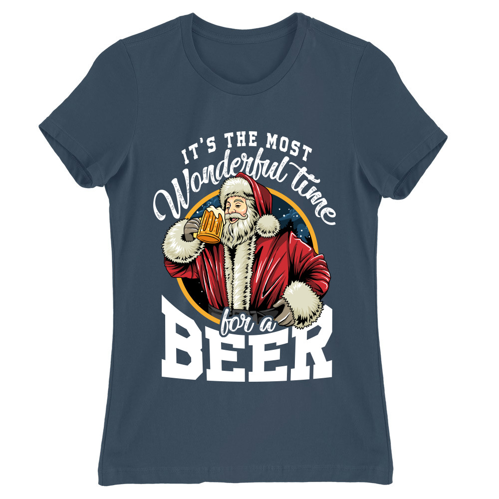 Santa Beer Női Póló