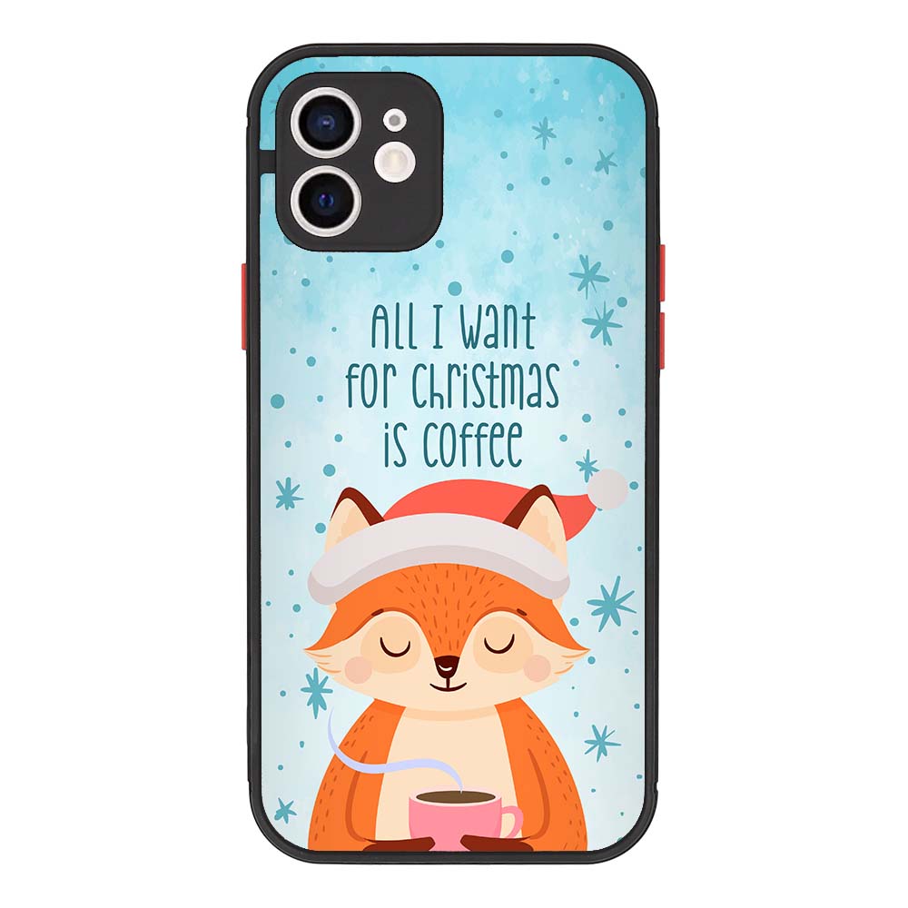 All I want for Chrsitmas is coffee Apple iPhone Telefontok
