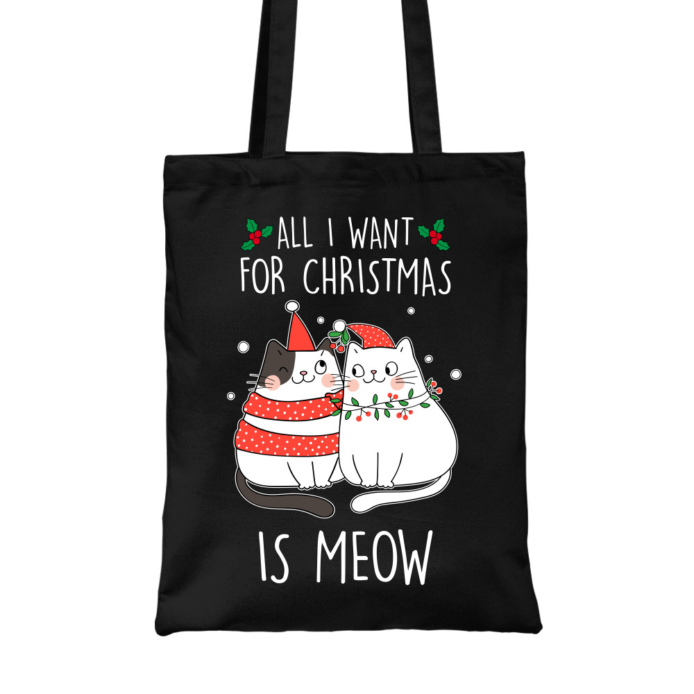 All I want for Christmas is Meow Vászontáska