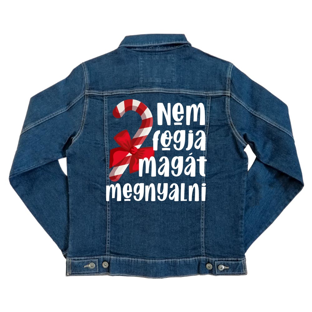 Nem fogja magát megnyalni Unisex Farmerkabát