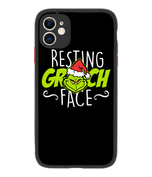 Resting Grinch Face Események Telefontok - Ünnepekre