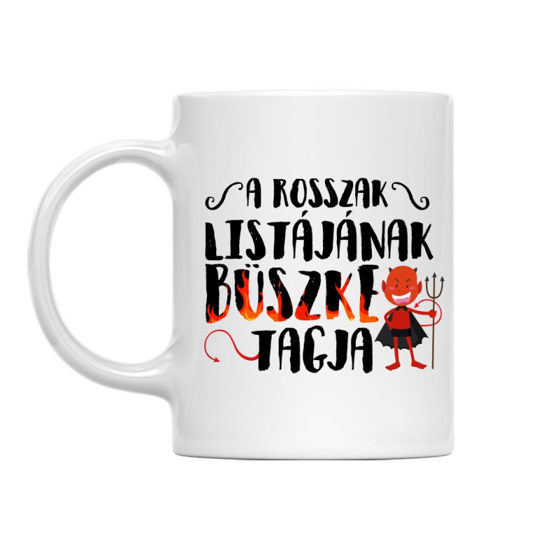 Rosszak listája - Bögre