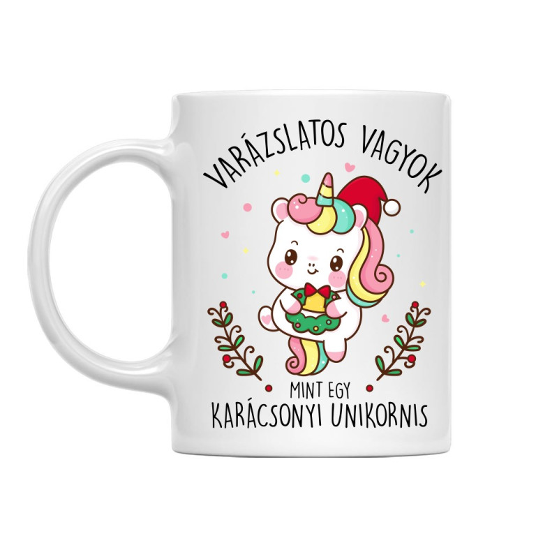 Karácsonyi unikornis