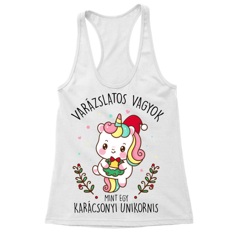 Karácsonyi unikornis