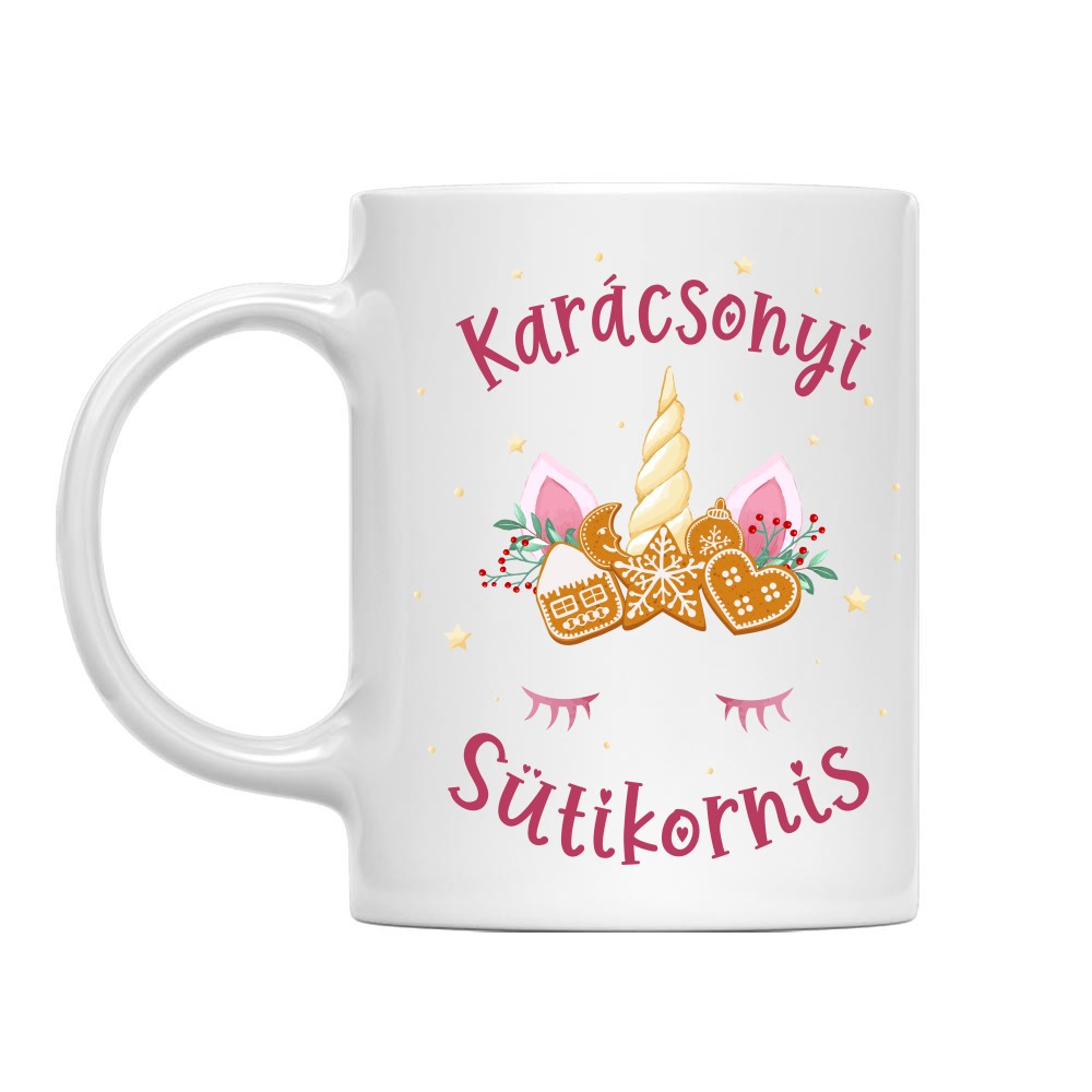 Karácsonyi Sütikornis Bögre