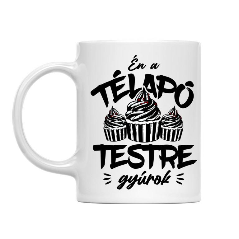 Télapó Test - Bögre