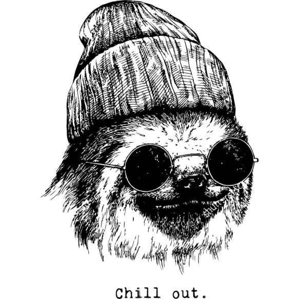 Chill Out - Sloth Lajhár Pólók, Pulóverek, Bögrék - Lajhár