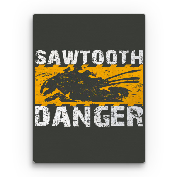 Sawtooth danger Horizon Vászonkép - Horizon