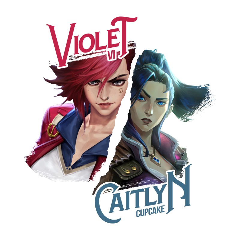 Violet and Caitlyn