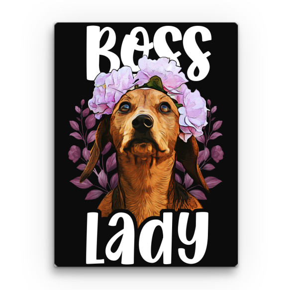 Boss Lady Dachshund Tacskó Vászonkép - Tacskó