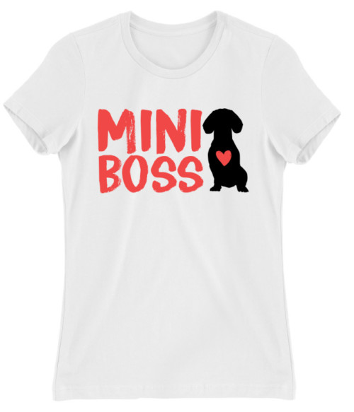 Mini Boss - Tacsi Tacskó Női Póló - Tacskó