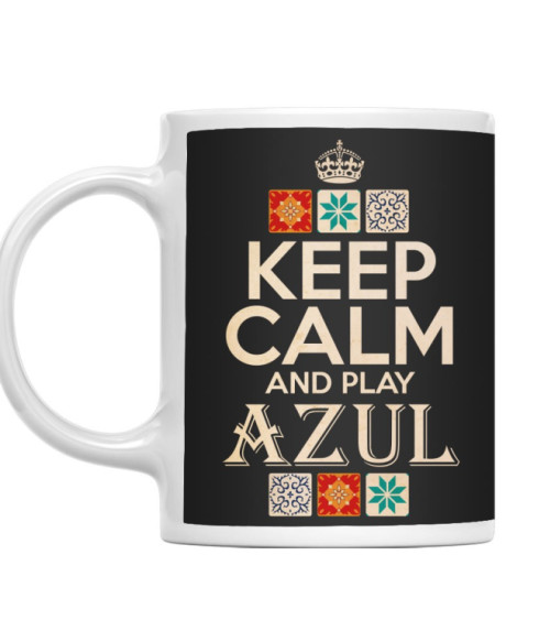 Keep calm and play Azul Társasjáték Bögre - Társasjáték