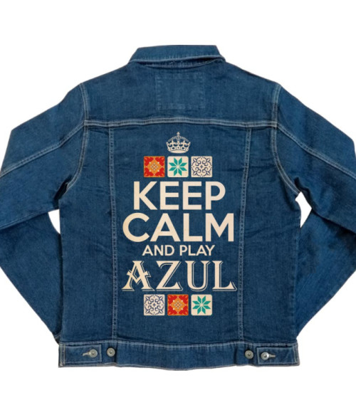 Keep calm and play Azul Társasjáték Kabát - Társasjáték