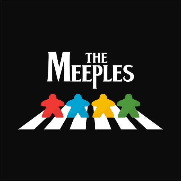 The Meeples Társasjáték Pólók, Pulóverek, Bögrék - Társasjáték