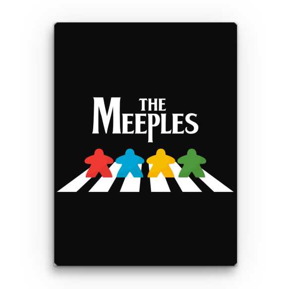 The Meeples Társasjáték Vászonkép - Társasjáték