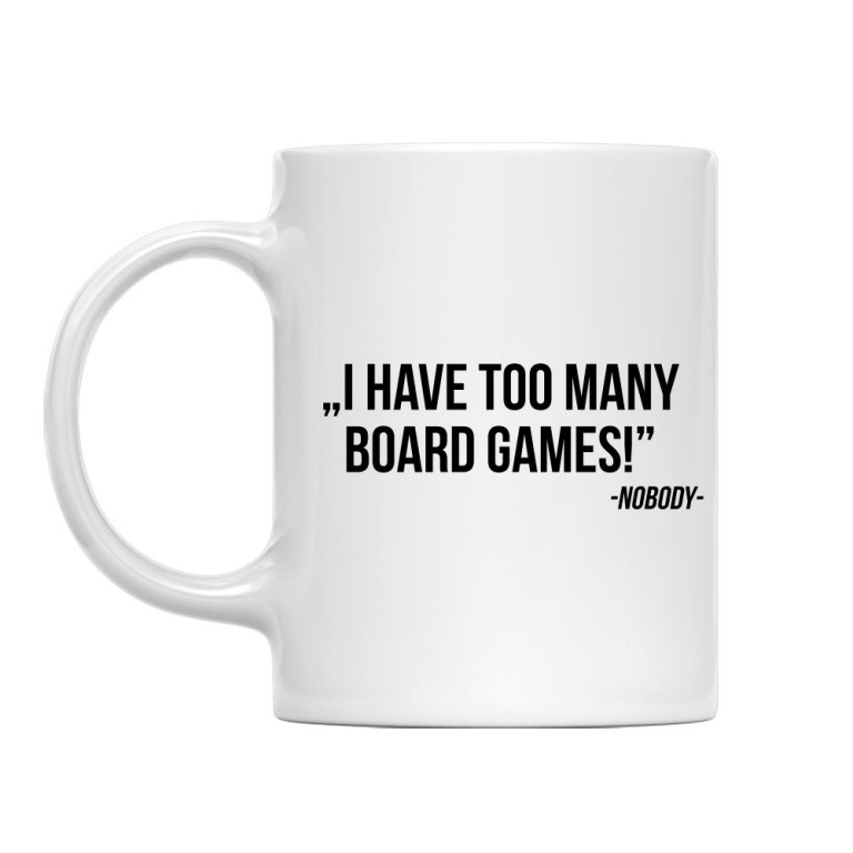 I have too many board games