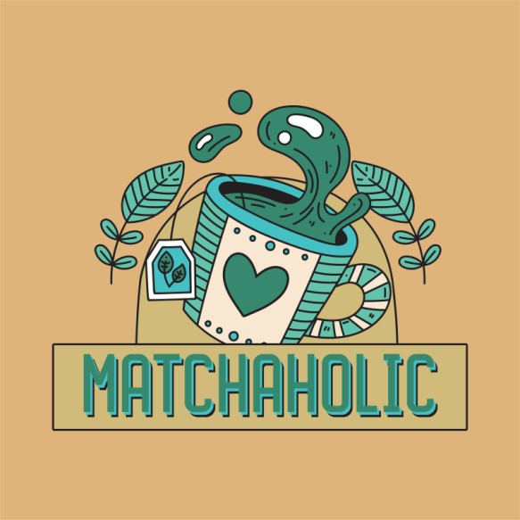 Matchaholic Tea Pólók, Pulóverek, Bögrék - Tea