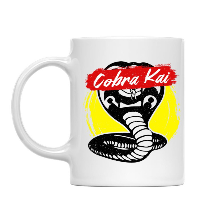 Cobra Kai grunge logo