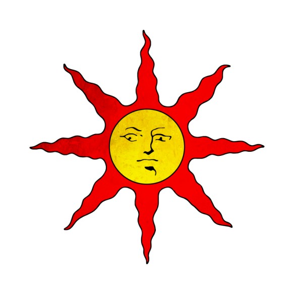 Warrior of Sunlight logo Soulslike Pólók, Pulóverek, Bögrék - Soulslike