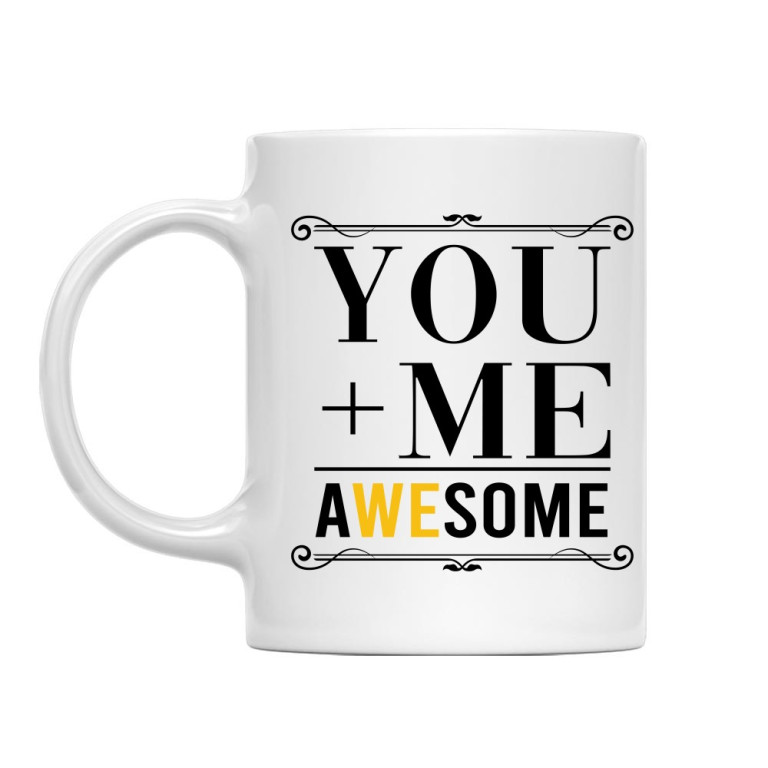 You + me