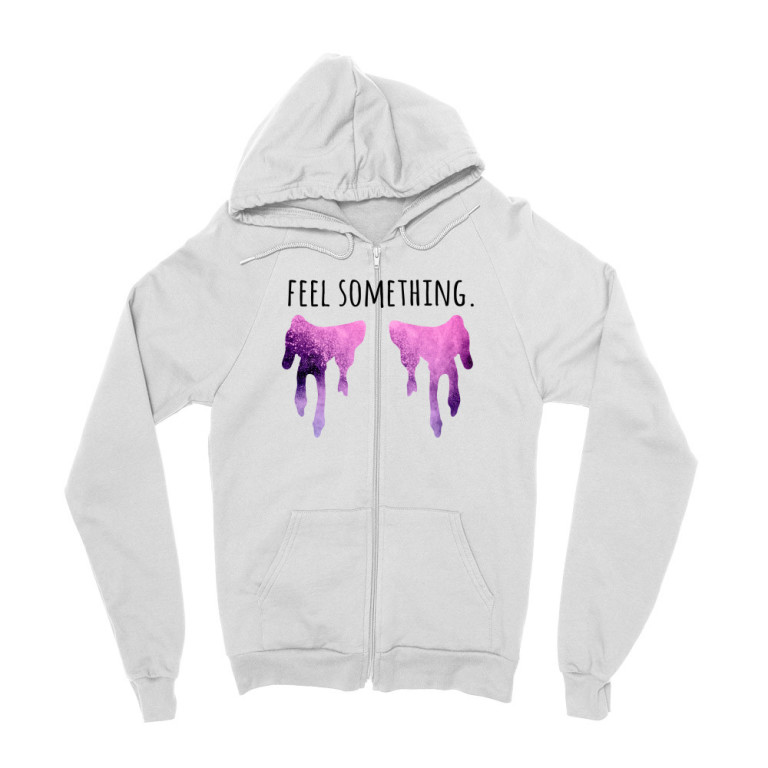 Feel something - Zipzáros Pulóver