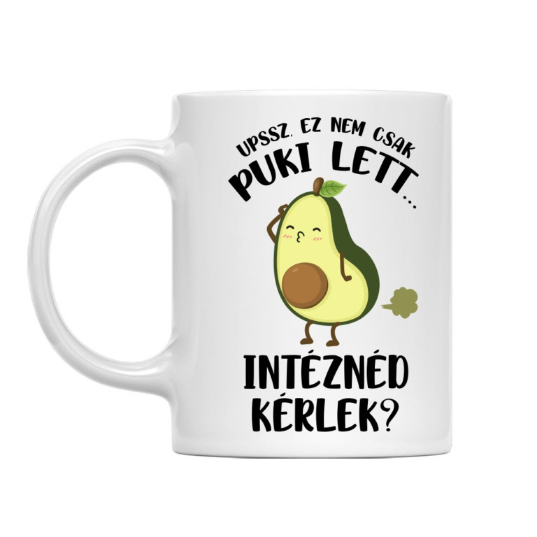 Nem csak puki - Bögre