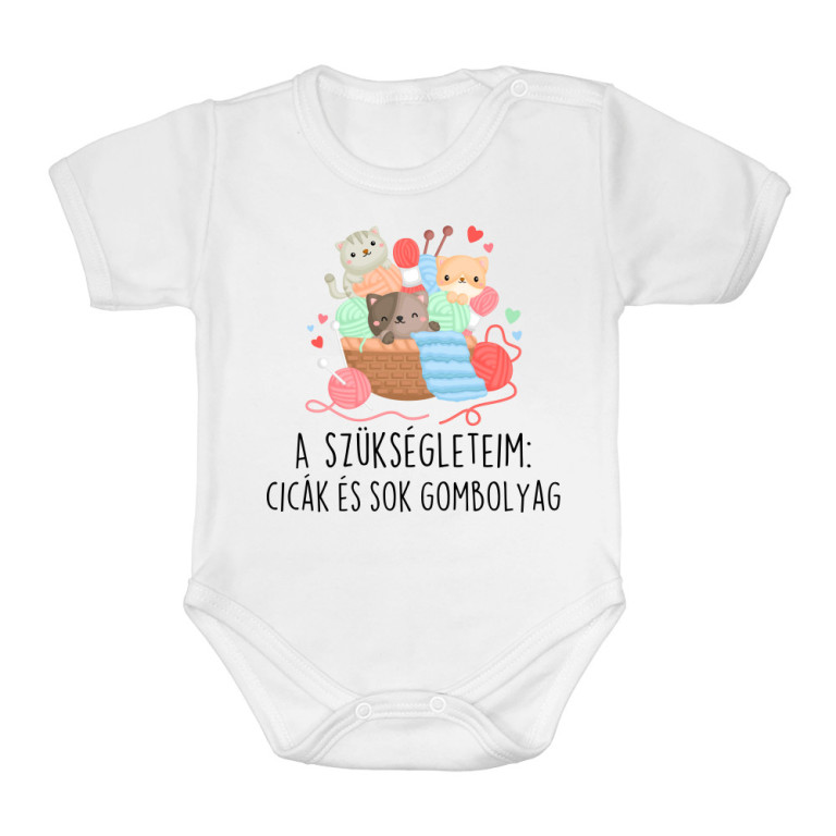 Cicák és gombolyag - Baba Body