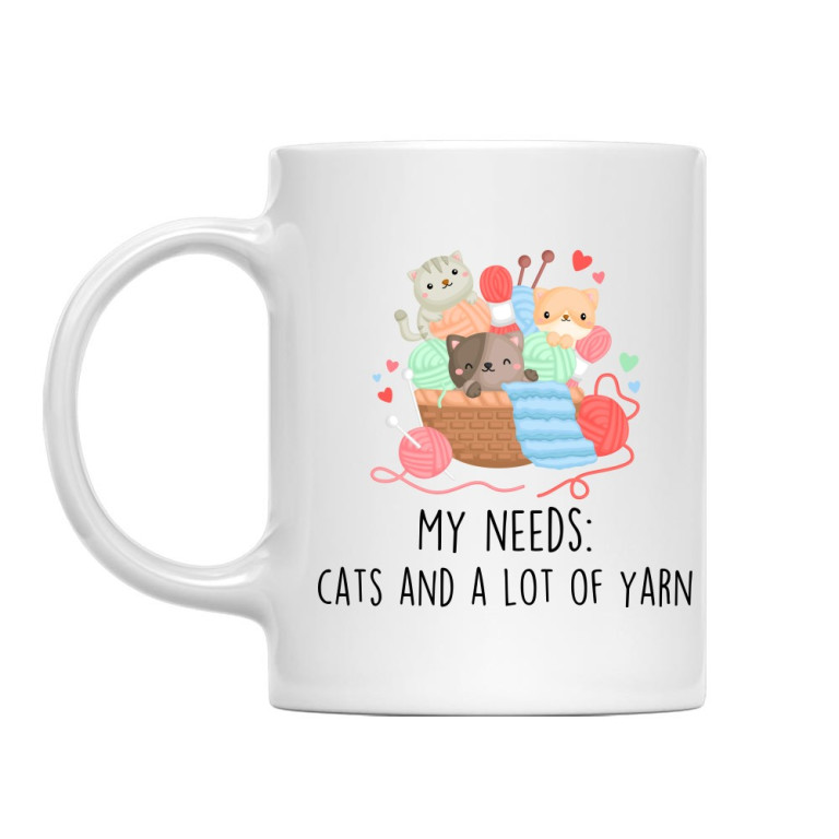 Kittens and ball of yarn