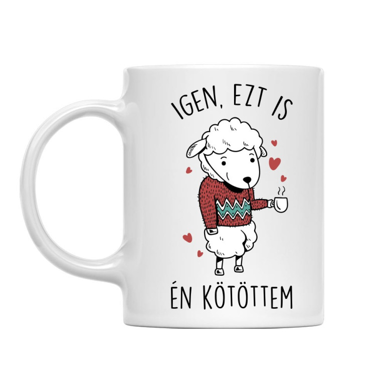 Ezt is én kötöttem - Bögre