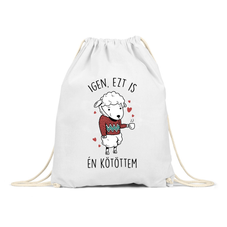 Ezt is én kötöttem - Tornazsák