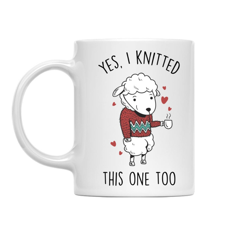 I knitted this one too