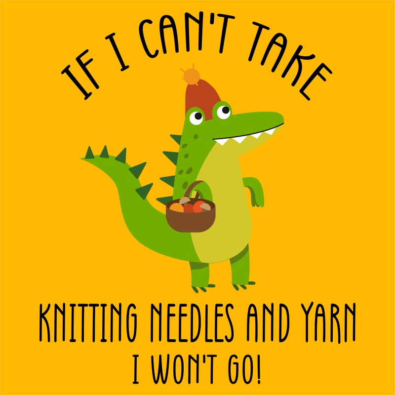 Needle and yarn