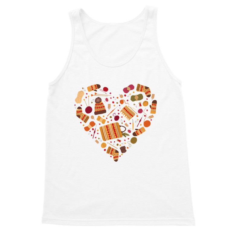 Knitting - heart