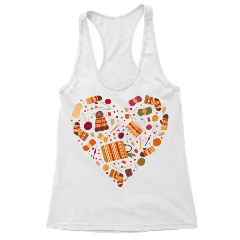 Knitting - heart