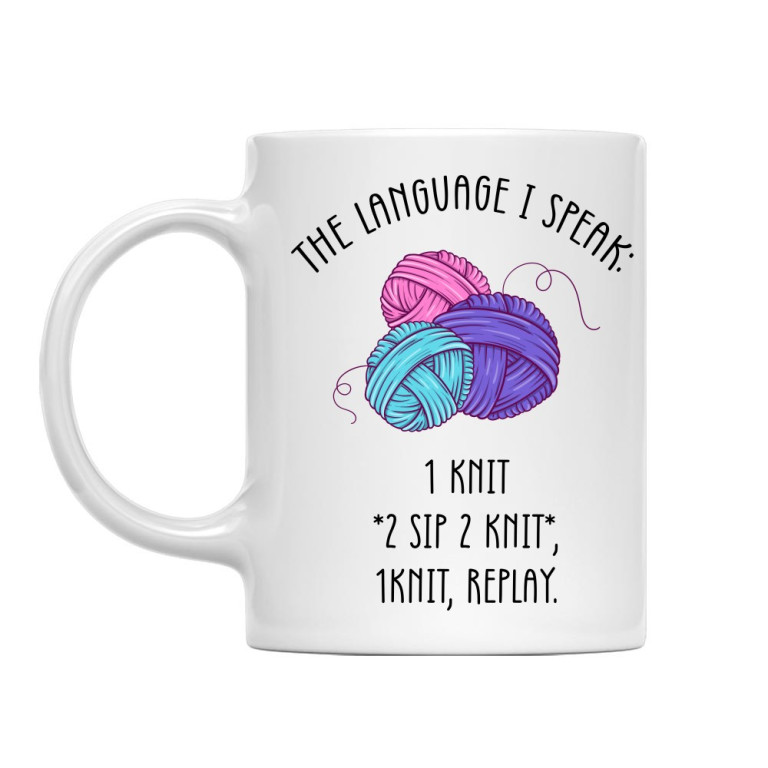 The language I speak - knitting