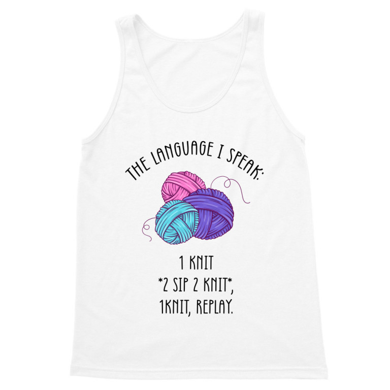 The language I speak - knitting