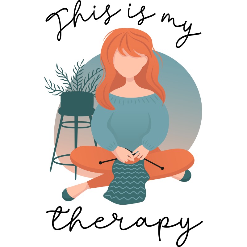 Therapy - knitting