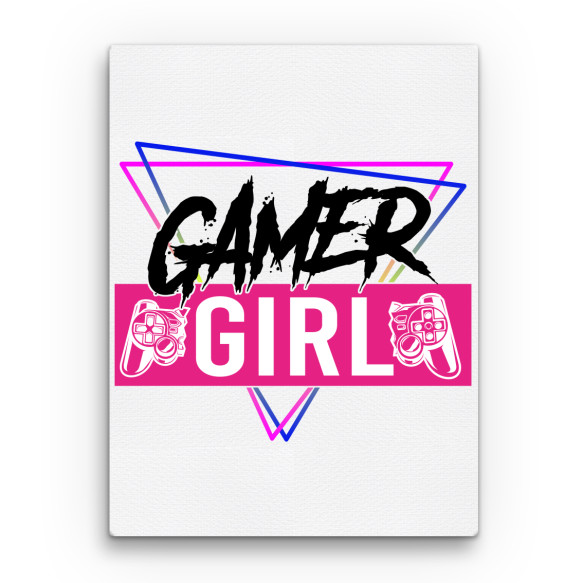 Gamer girl Gamer Vászonkép - Gaming