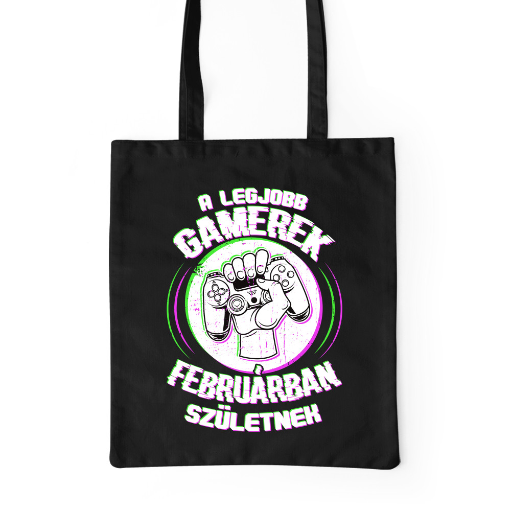 A legjobb gamerek - Február Prémium Vászontáska