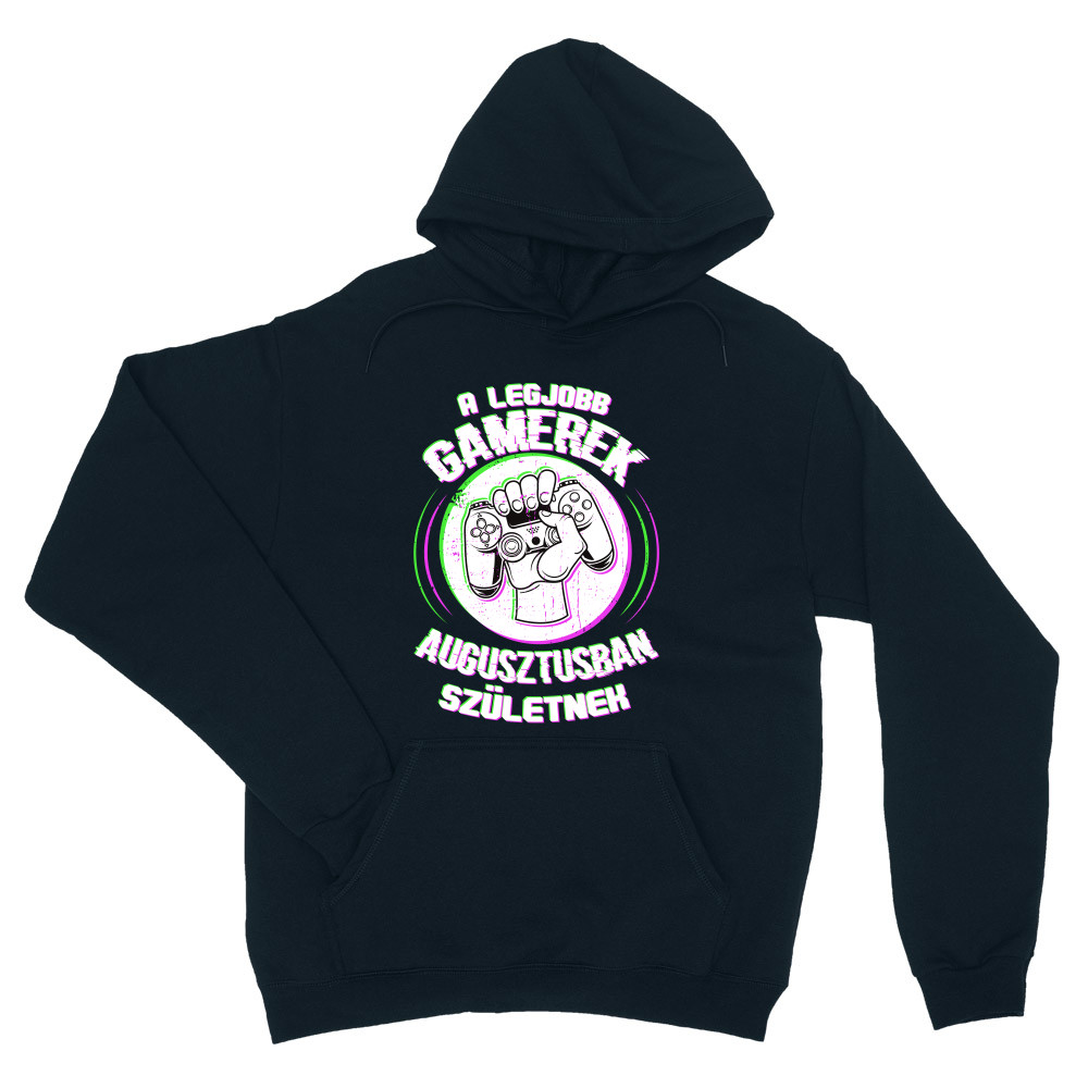 A legjobb gamerek - Augusztus Unisex Pulóver