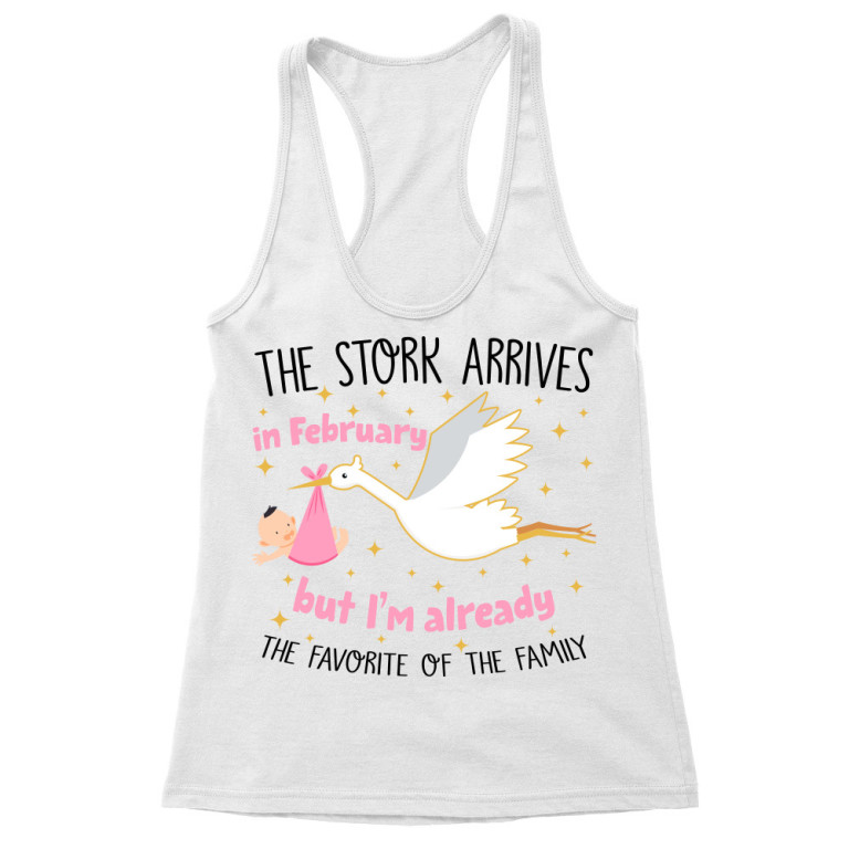 The stork arrives - Girl - February
