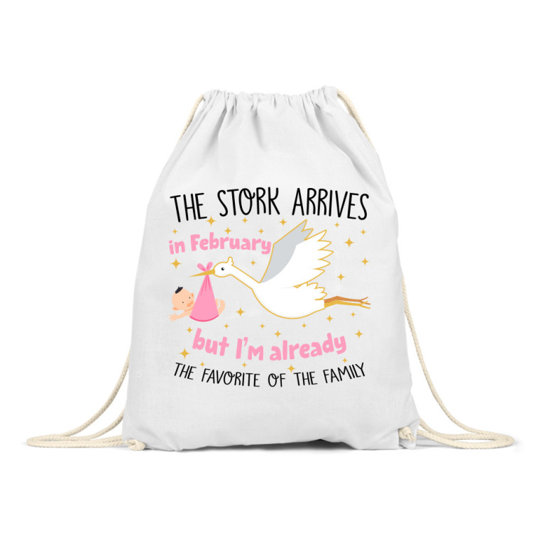 The stork arrives - Girl - February