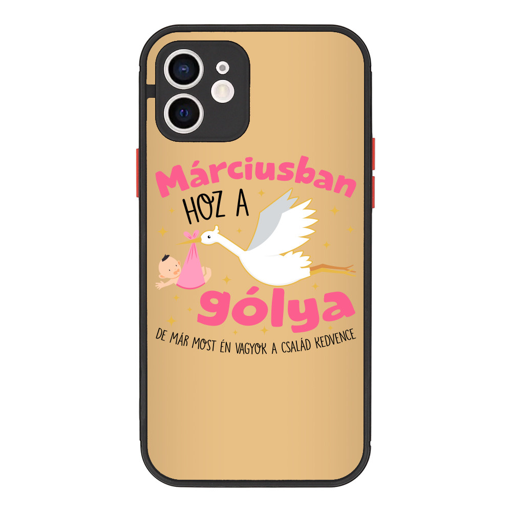 Gólya születésnap Lány - Március Apple iPhone Telefontok